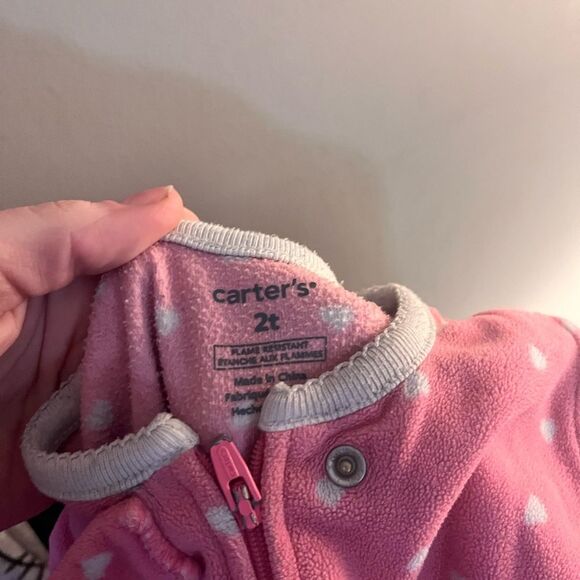 Bundle of 3 Cozy Girls Feetie Pajamas (Size 2T) - Picture 2 of 9